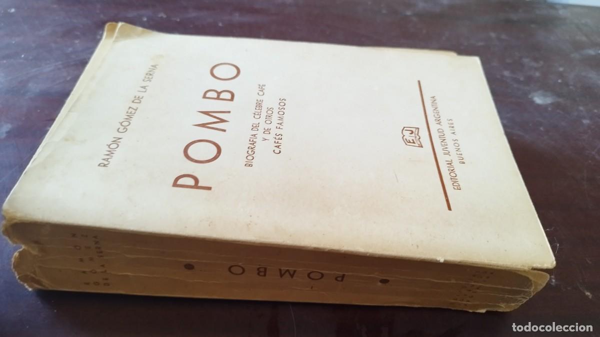Libros de segunda mano: POMBO / RAMON GOMEZ DE LA SERNA / CJA 602 / JUVENTUD ARGENTINA