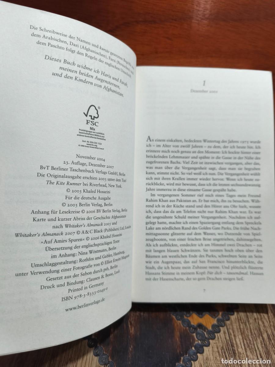 Libros de segunda mano: KHALED HOSSEINI &ndash; DRACHENL&Auml;UFER - Foto 2
