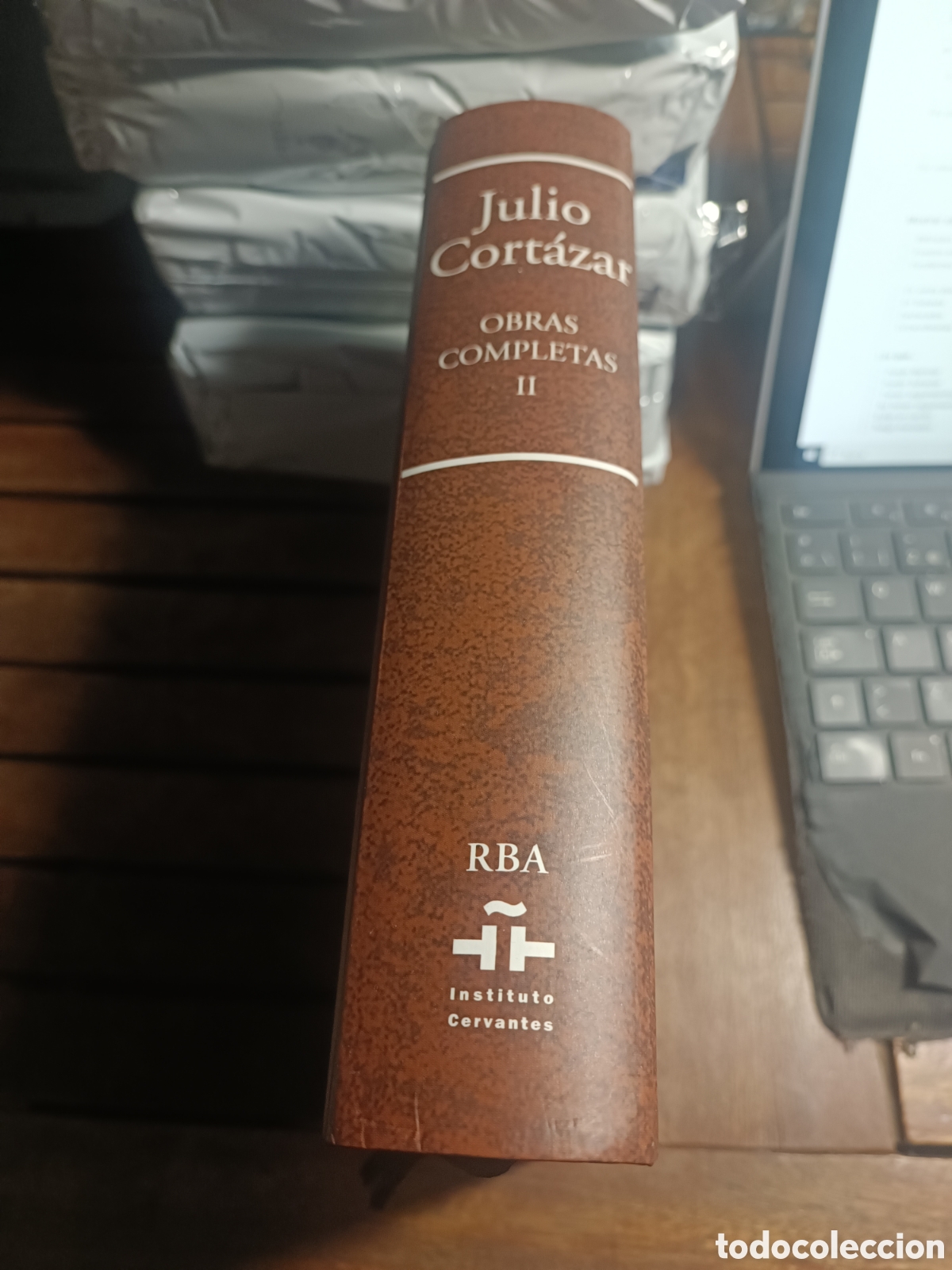 Libros de segunda mano: Julio Cort&aacute;zar obras completas II RBA instituto Cervantes 2005