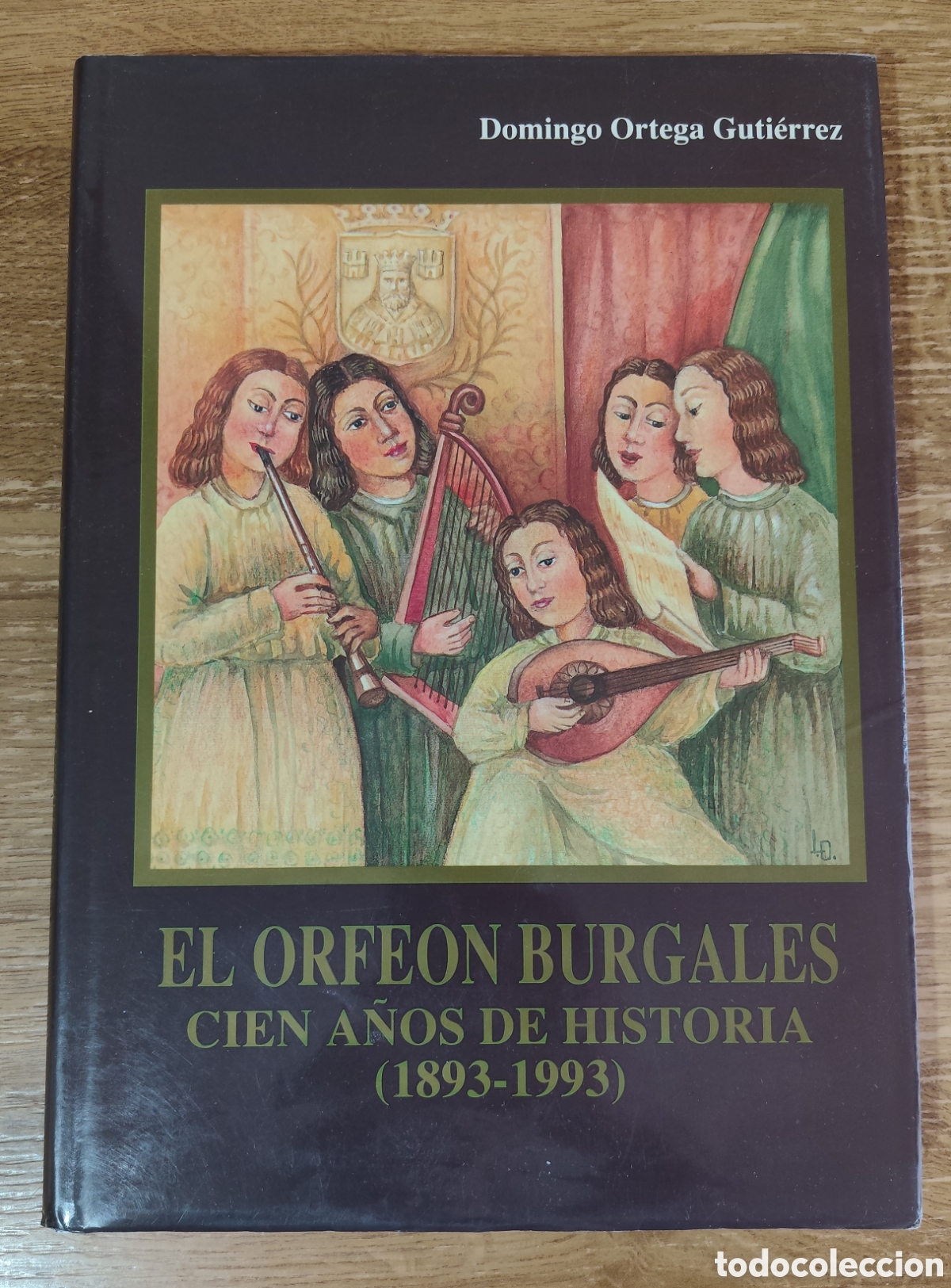 Libros de segunda mano: Libro - El orfe&oacute;n burgal&eacute;s. Cien a&ntilde;os de historia (1893-1993) Domingo Ortega Guti&eacute;rrez