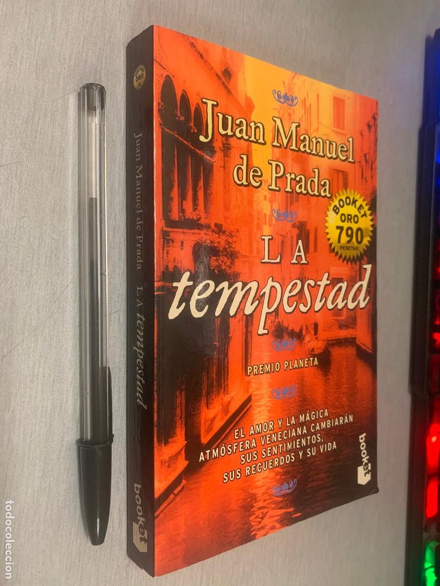Libros de segunda mano: LA TEMPESTAD / JUAN MANUEL DE PRADA / PLANETA BOOKET 1999