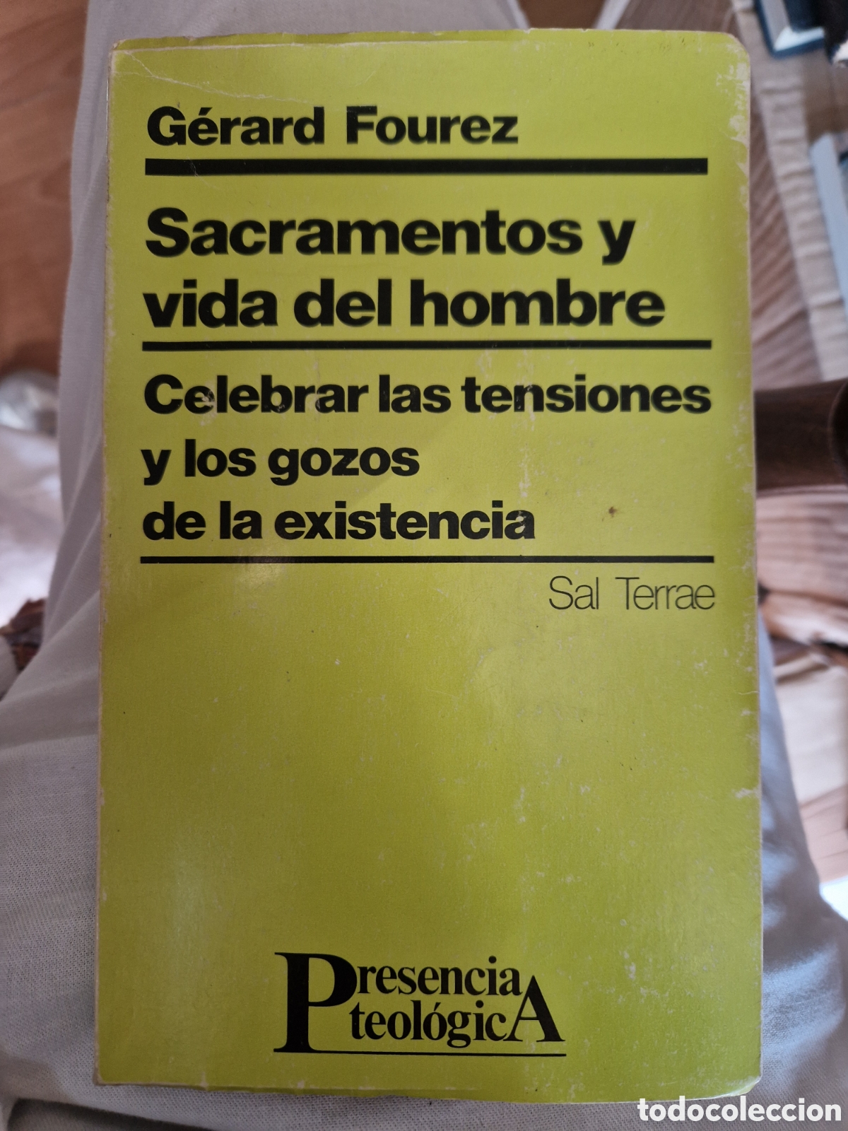Libros de segunda mano: FOUREZ, G&eacute;rard. Sacramentos y vida del hombre