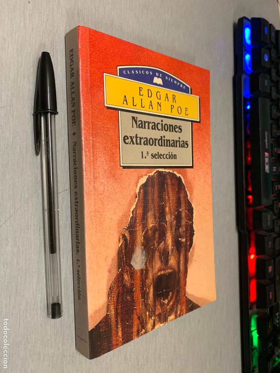 Libros de segunda mano: NARRACIONES EXTRAORDINARIAS 1&ordf; SELECCI&Oacute;N / EDGAR ALLAN POE / M. E. EDITORES 1996