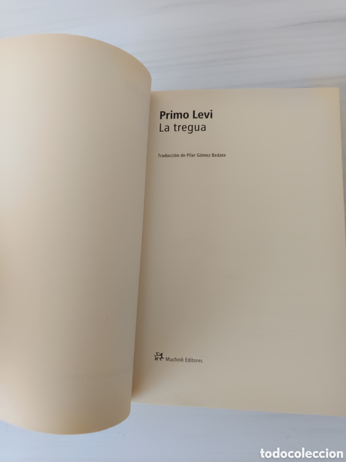 Libros de segunda mano: La tregua, de Primo Levi - Foto 2