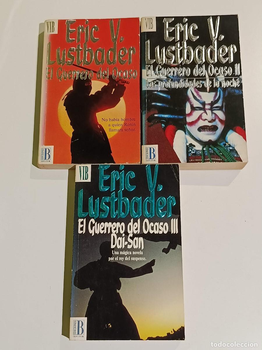 Libros de segunda mano: LOTE 3 libros El guerrero del ocaso