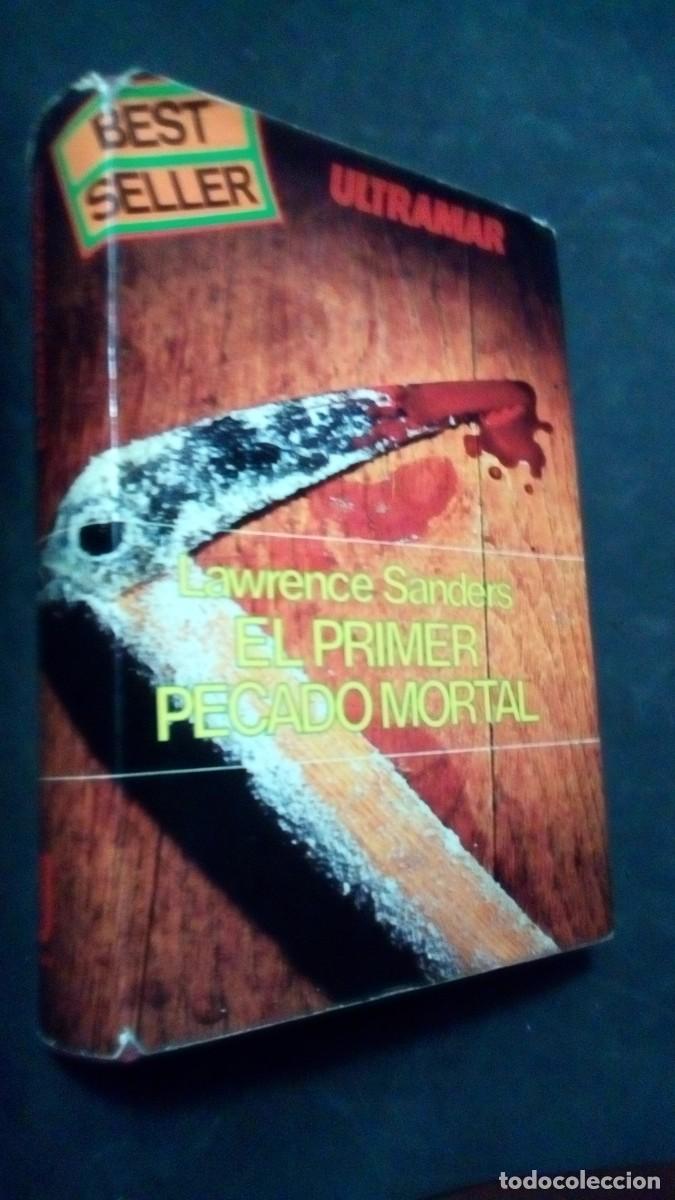 Libros de segunda mano: EL PRIMER PECADO MORTAL, Lawrence Sanders, 1975-PRIMERA EDICI&Oacute;N&acute;-TAPA DURA CON SOBRECUBIERTA