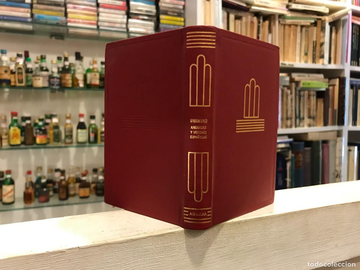 Libros de segunda mano: UNAMUNO. ANDANZAS Y VISIONES ESPA&Ntilde;OLAS. Ed. AGUILAR, 1972. N&ordm; 98