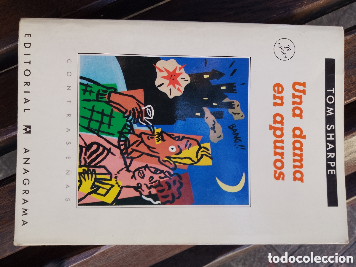 Libros de segunda mano: Una dama en apuros . Tom Sharpe . Anagrama editorial