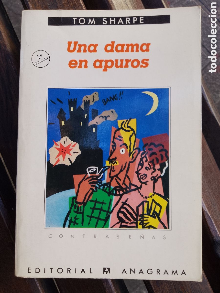 Libros de segunda mano: Una dama en apuros . Tom Sharpe . Anagrama editorial