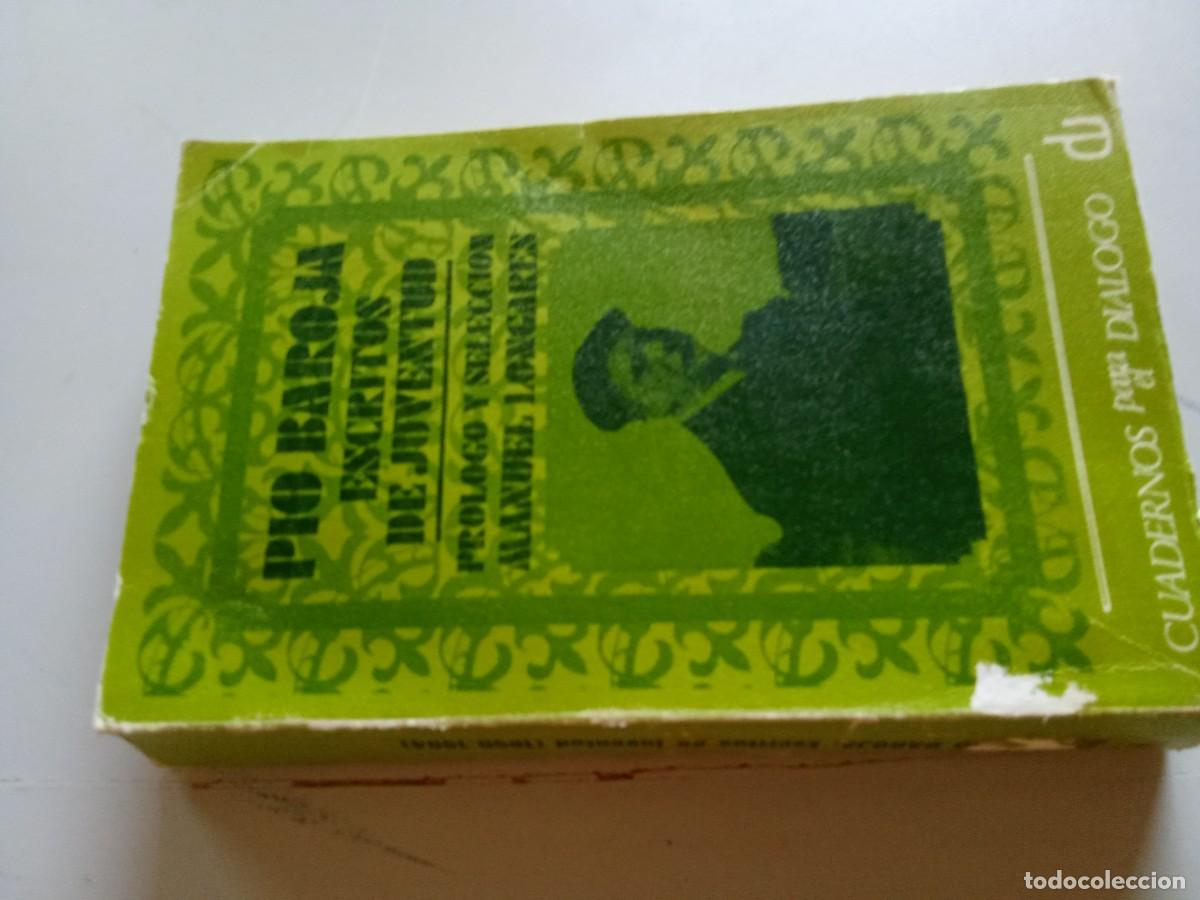 Libros de segunda mano: ESCRITOS DE JUVENTUD / PIO BAROJA / EVA 203 / CUADERNOS PARA EL DIALOGO