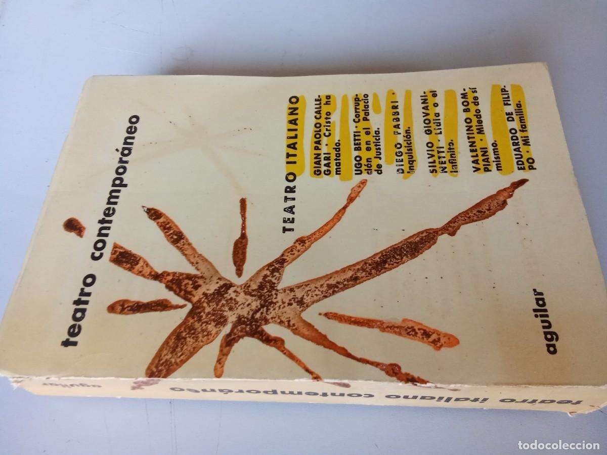 Libros de segunda mano: TEATRO CONTEMPORANEO / TEATRO ITALIANO / EVA 206 / AGUILAR