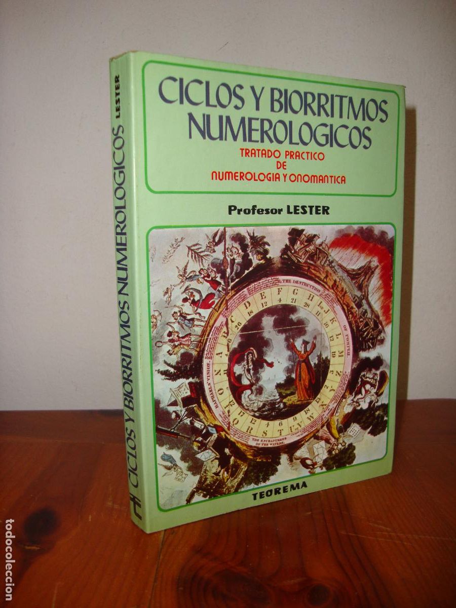 Second hand books: CICLOS Y BIORRITMOS NUMEROLOGICOS. TRATADO PRACTICO DE NUMEROLOGIA Y ONOMASTICA (TEOREMA) - PROFESOR