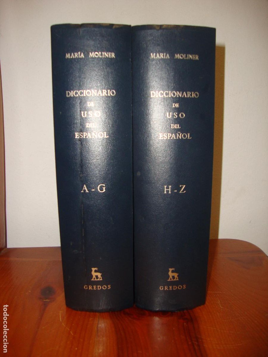 Gebrauchte B&uuml;cher: DICCIONARIO DE USO DEL ESPA&Ntilde;OL (GREDOS) - MARIA MOLINER