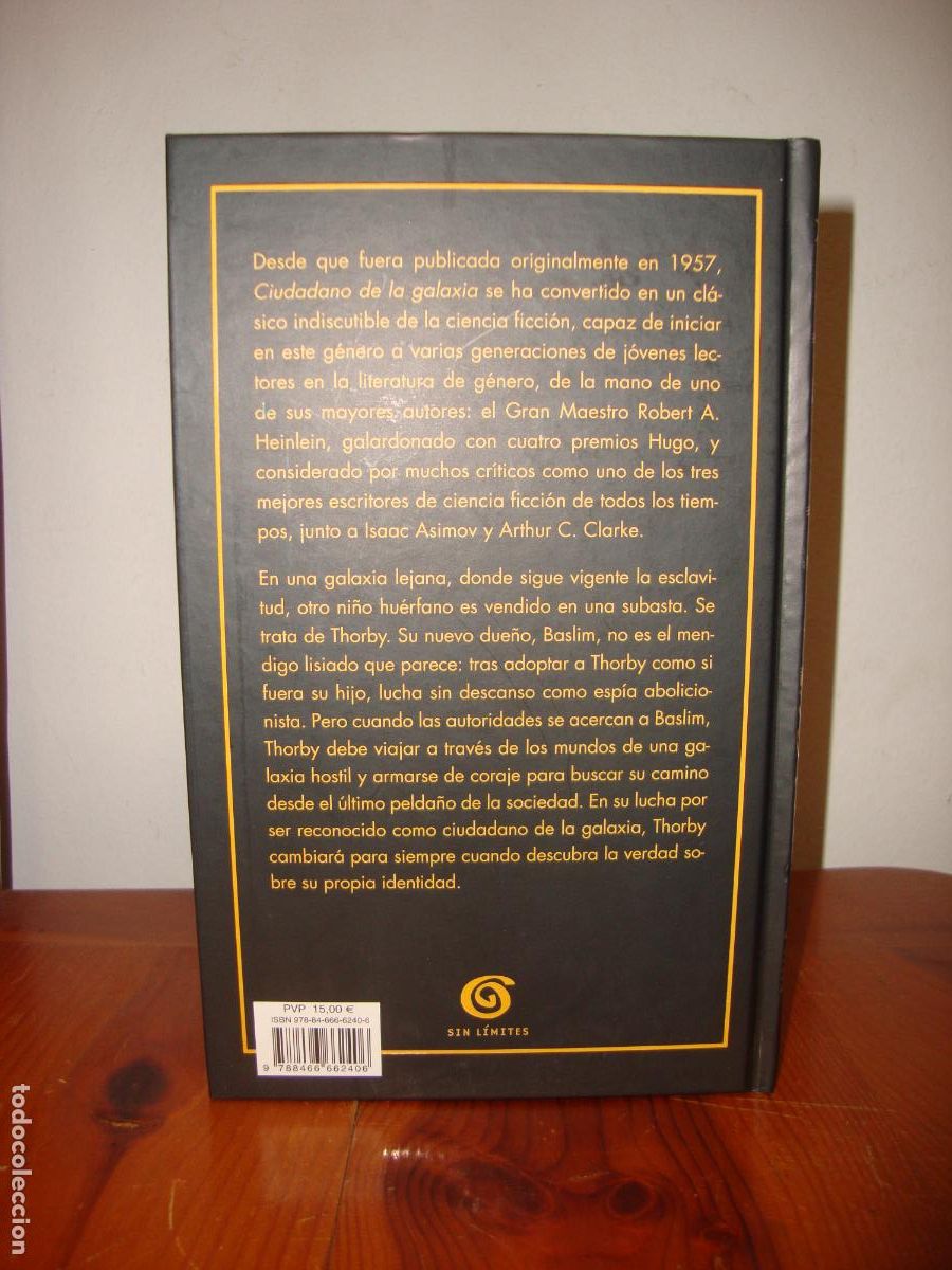 Libros de segunda mano: CIUDADANO DE LA GALAXIA (EDICIONES B, SIN LIMITES) - ROBERT A. HEINLEIN - Foto 3