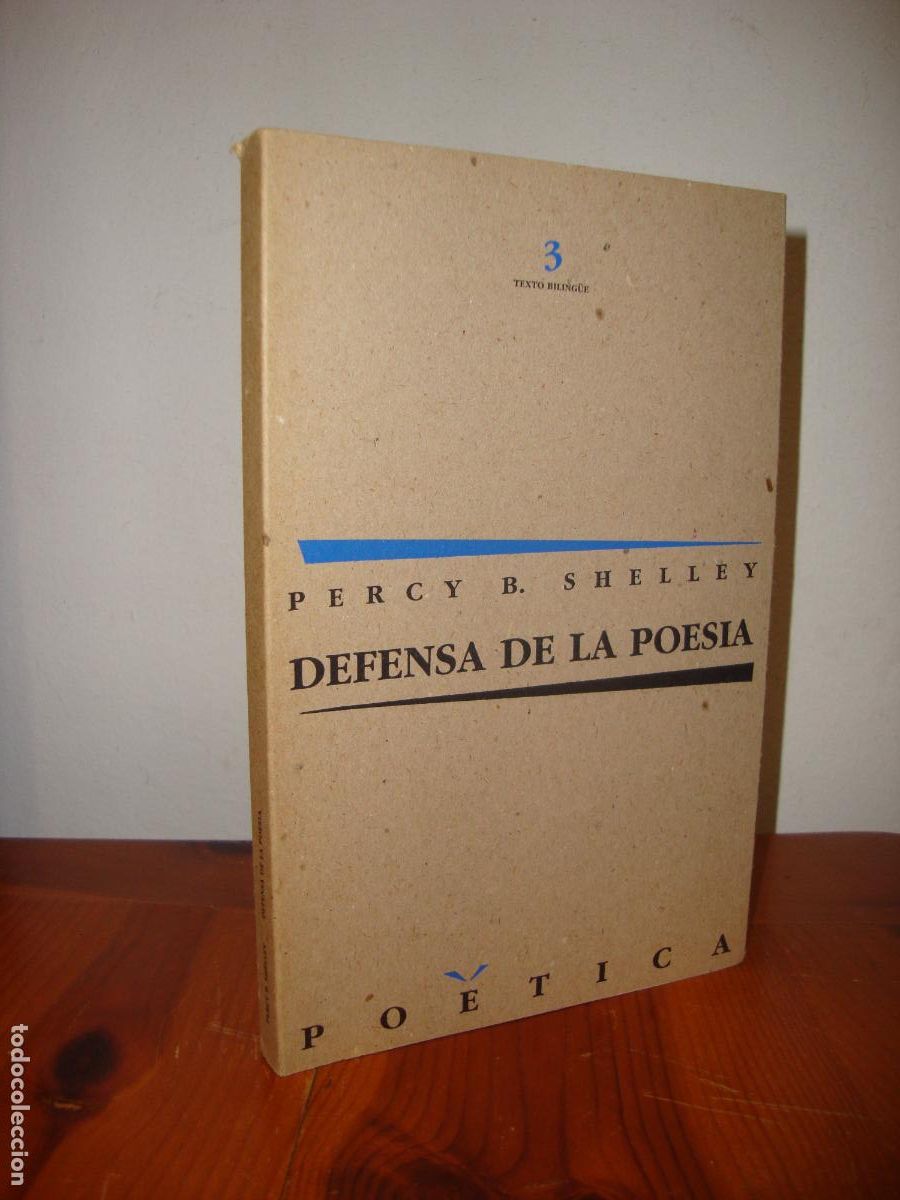 Livres d'occasion: DEFENSA DE LA POESIA. BILINGUE INGLES - ESPAOL (PENINSULA) - PERCY BYSSHE SHELLEY, VERSION CASTELLAN