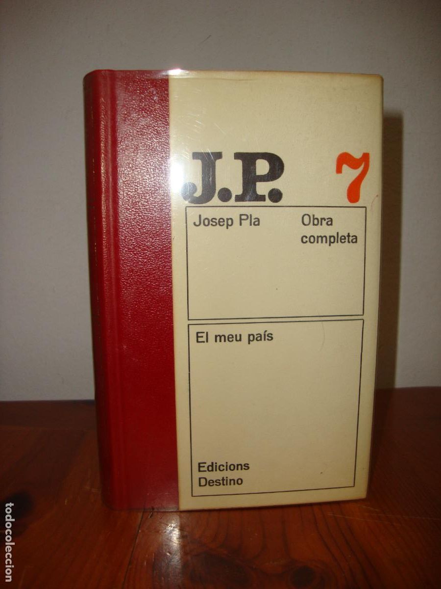 Second hand books: OBRA COMPLETA, 7. EL MEU PAIS (EDICIONS DESTINO) - JOSEP PLA