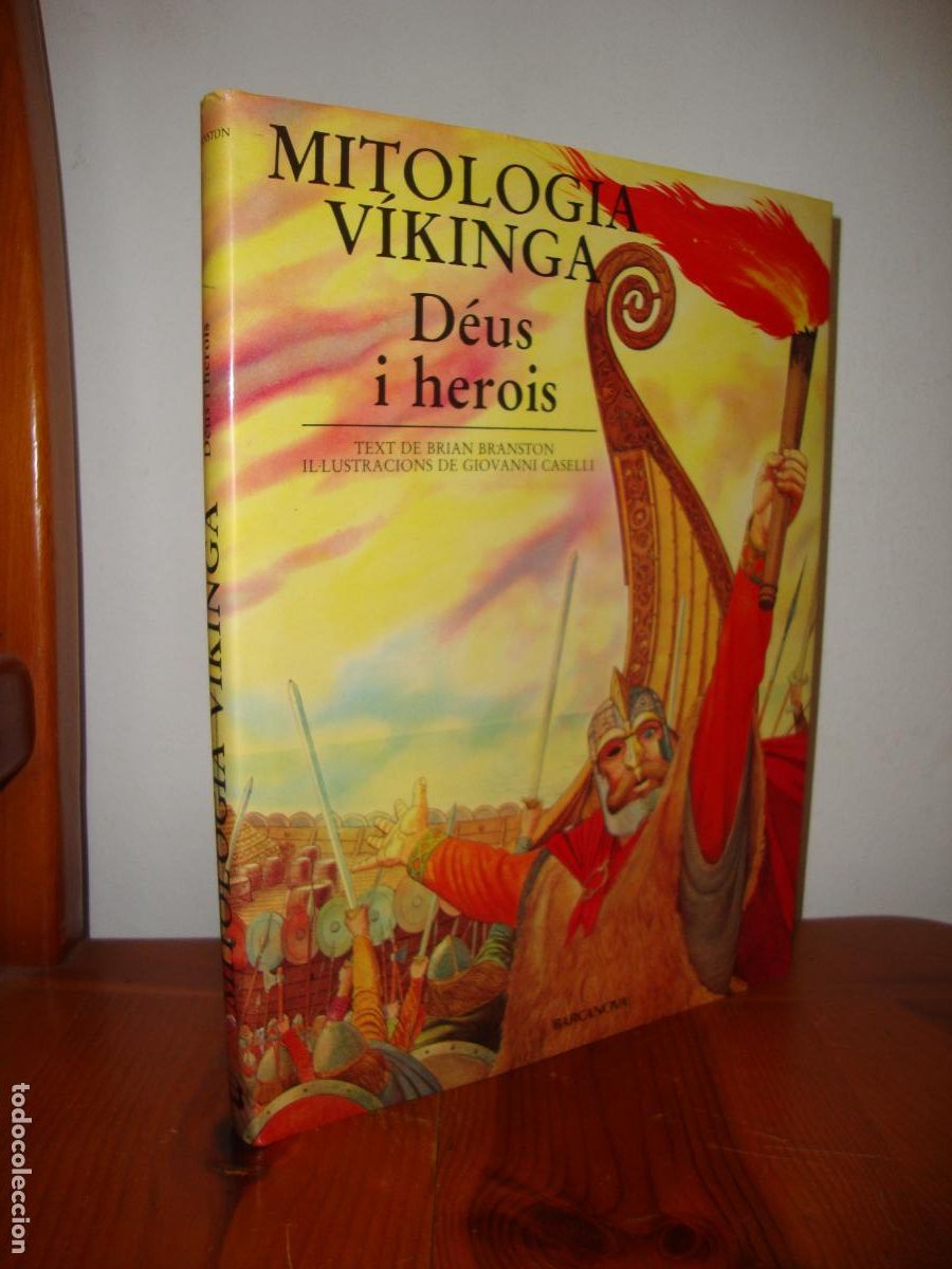 Second hand books: MITOLOGIA VIKINGA. DEUS I HEROIS (BARCANOVA) - TEXT DE BRIAN BRANSTON, ILLUSTRACIONS DE GIOVANNI CAS