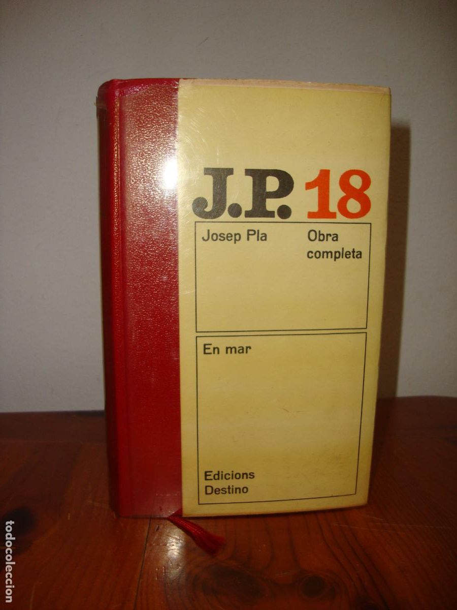 Livres d'occasion: OBRA COMPLETA, 18. EN MAR (EDICIONS DESTINO) - JOSEP PLA