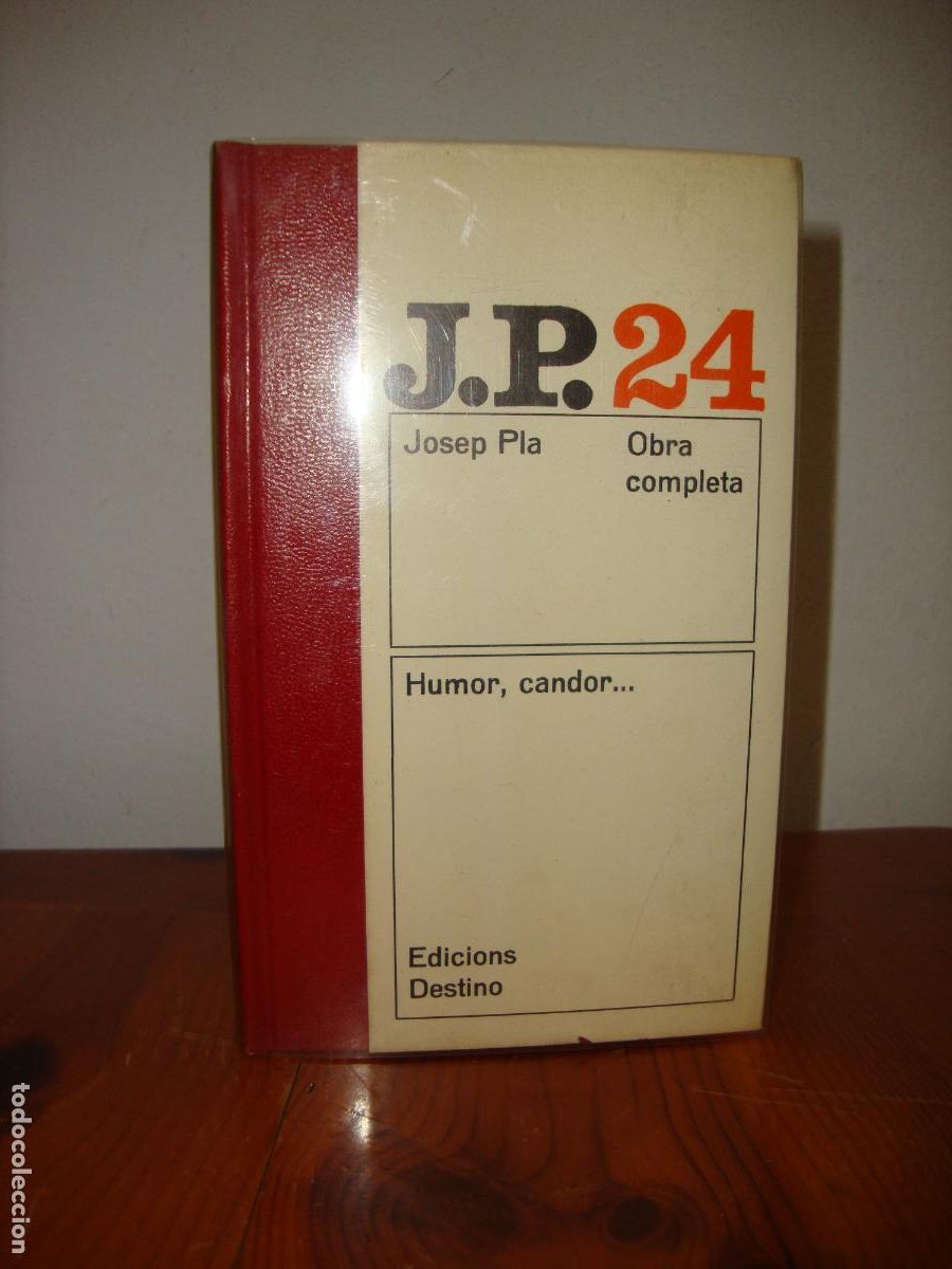 Livres d'occasion: OBRA COMPLETA, 24. HUMOR, CANDOR. (EDICIONS DESTINO) - JOSEP PLA