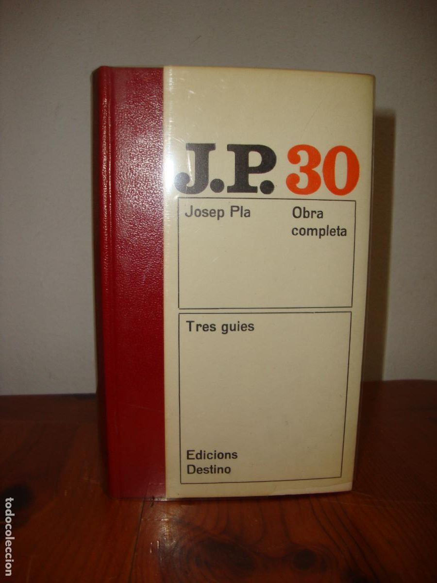 Livres d'occasion: OBRA COMPLETA, 30. TRES GUIES (EDICIONS DESTINO) - JOSEP PLA