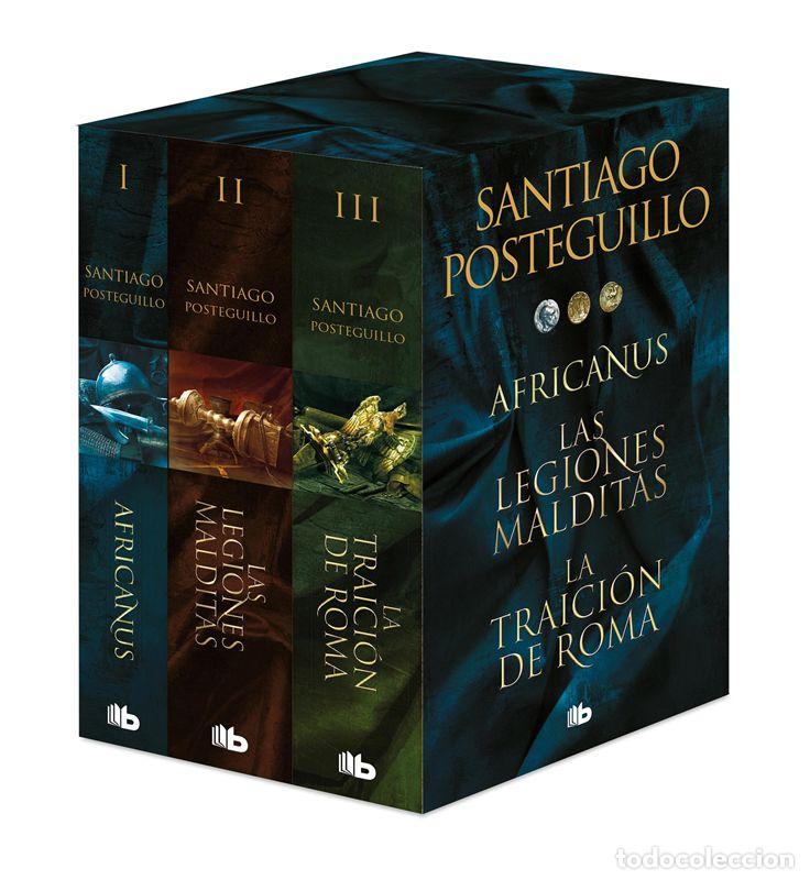 Libros de segunda mano: Trilog&iacute;a Africanus (edici&oacute;n pack con: El hijo del consul - Las legiones malditas - La traici&oacute;n d