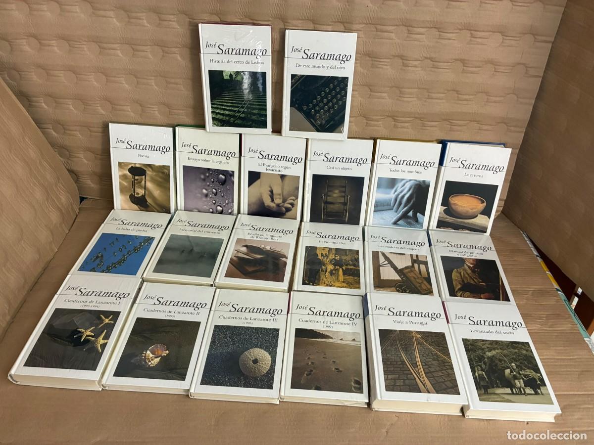 Libros de segunda mano: Colecci&oacute;n Completa Biblioteca Jos&eacute; Saramago Alfaguara: Obra completa en 20 tomos (COMO NUEVOS)