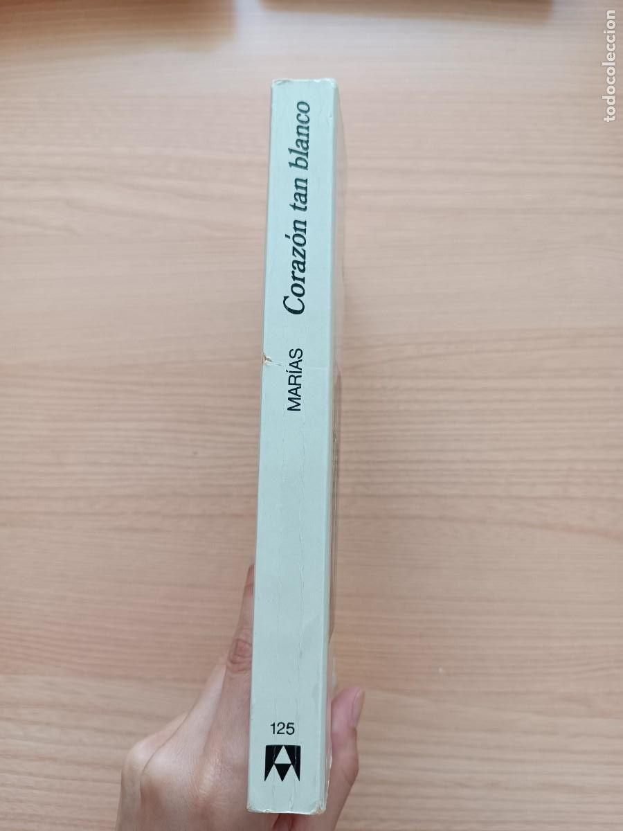 Libros de segunda mano: Coraz&oacute;n tan blanco - Javier Mar&iacute;as. Anagrama - Foto 3
