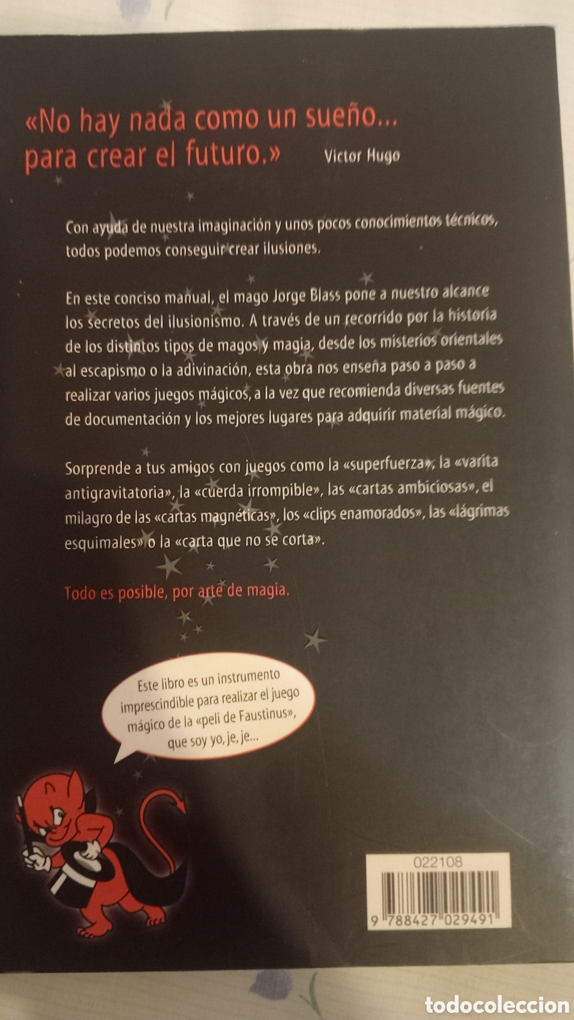 Libros de segunda mano: Magia para no dejar de so&ntilde;ar. Jorge Blass - Foto 2
