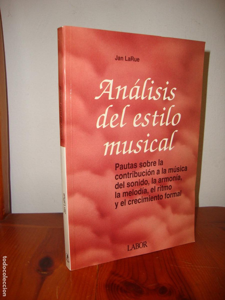Libri di seconda mano: ANALISIS DEL ESTILO MUSICAL (LABOR) - JAN LARUE