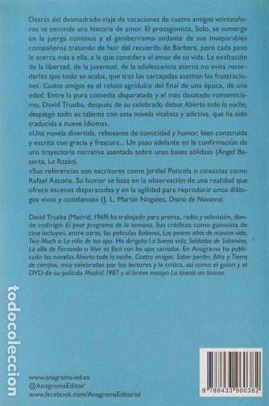 Libros de segunda mano: Cuatro amigos / David Trueba - Foto 2