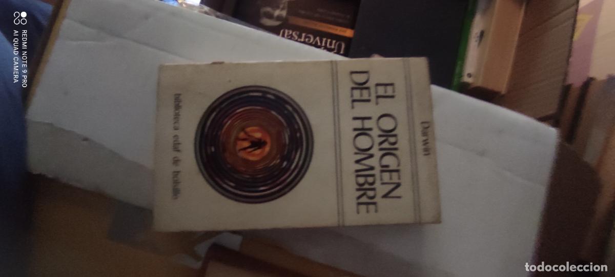 Libros de segunda mano: El origen del hombre. Darwin