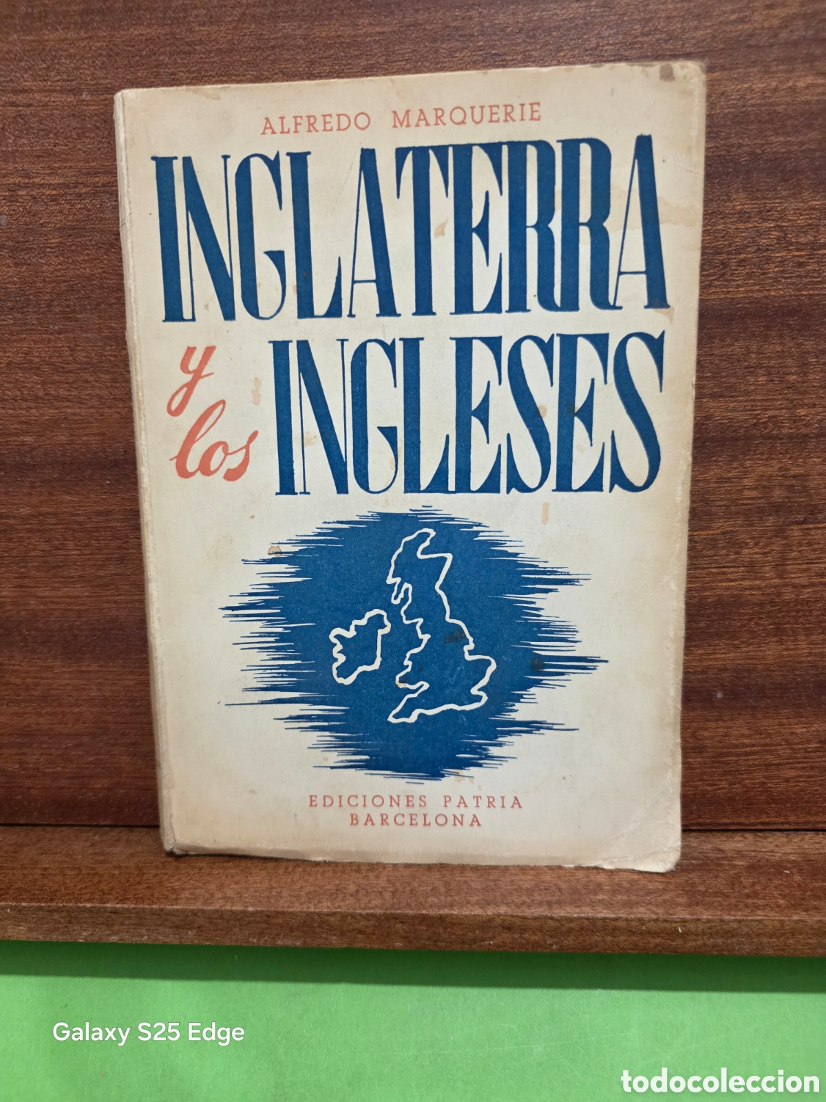 Libros de segunda mano: ANTIGUO LIBRO...1939...ALFREDO MARQUERIE...&rdquo;&rdquo;INGLATERRA Y LOS INGLESES&rdquo;&rdquo;...EDICIONES PATRIA...