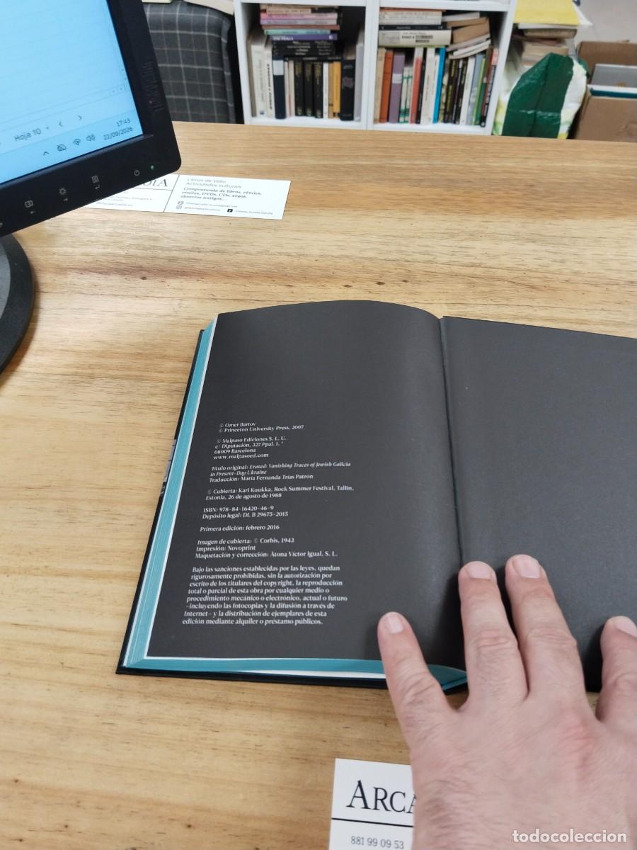 Libros de segunda mano: Borrados - Omer Bartov - Foto 9