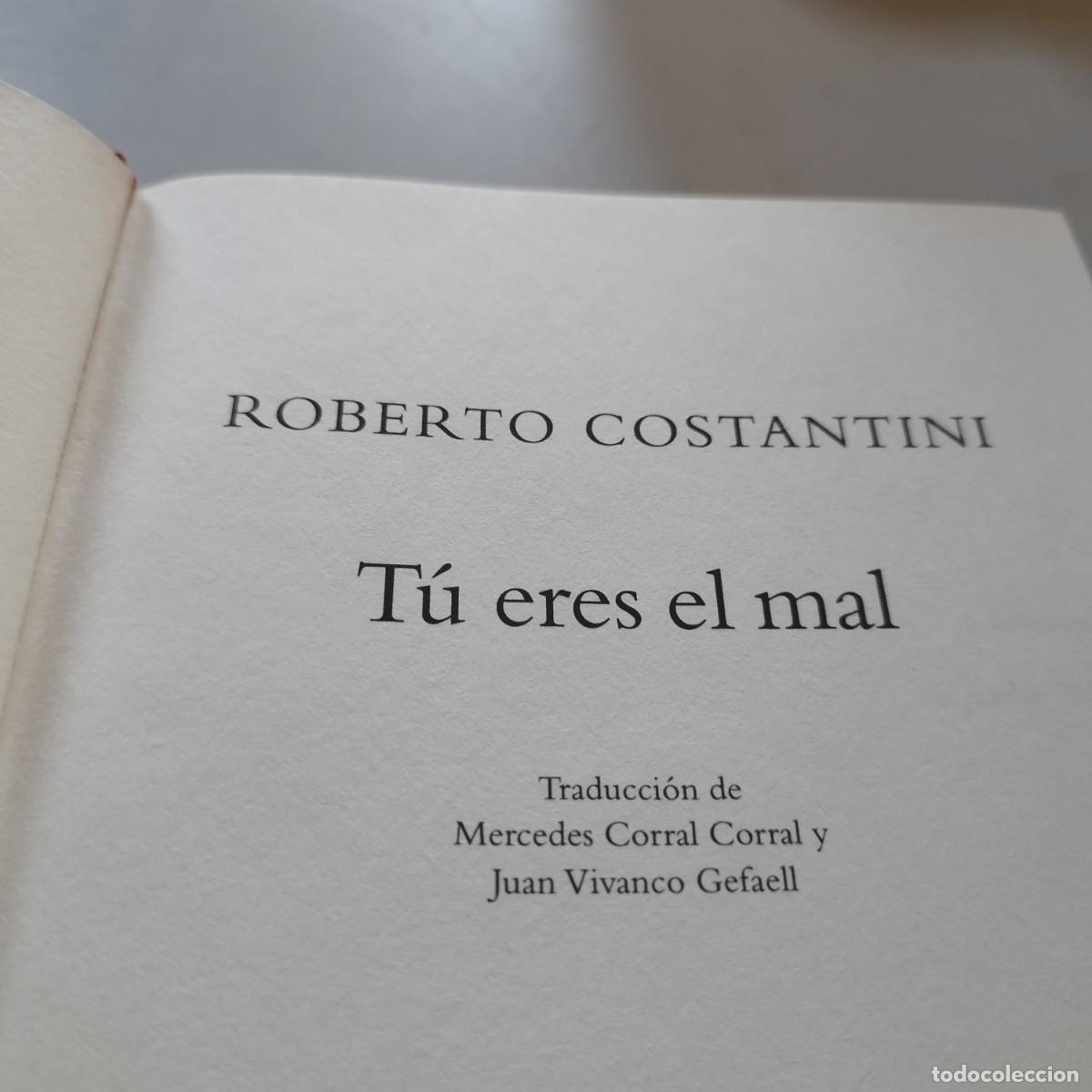Libros de segunda mano: TU ERES EL MAL / ROBERTO CONSTANTINI / GRAVOL 79 / CIRCULO DE LECTORES - Foto 7