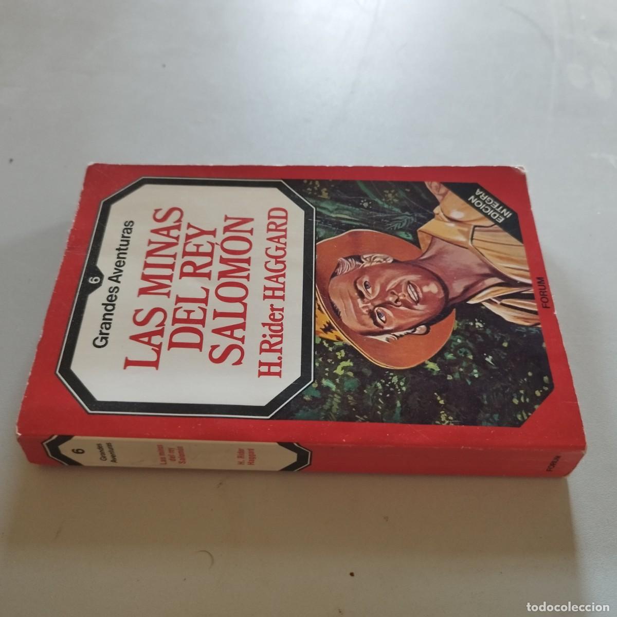 Libros de segunda mano: LAS MINAS DEL REY SALOMON / H.RIDER HAGGARD / GRAVOL 79 / INTEGRA