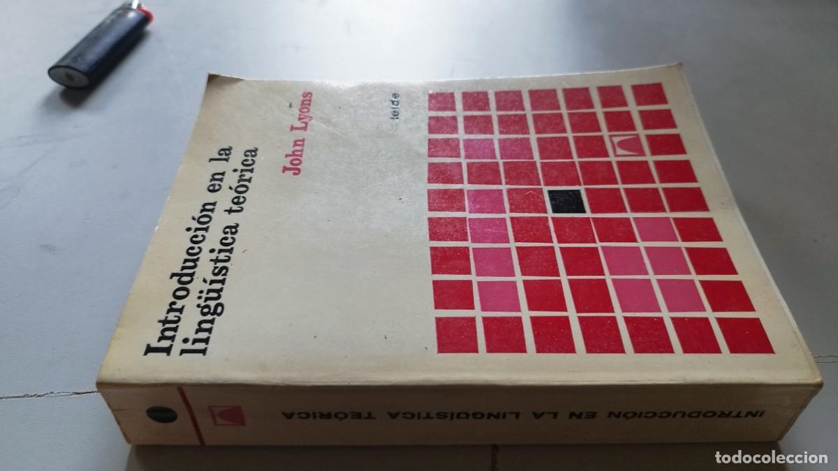 Gebrauchte B&uuml;cher: INTRODUCCION EN LA LINGUISTICA TEORICA / JOHN LYONS / GV 25 / TEIDE