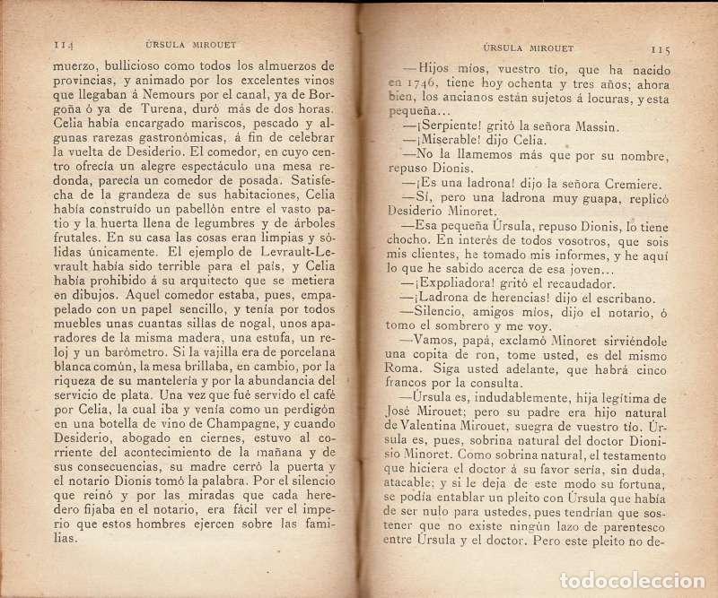 Libros de segunda mano: H. de Balzac - Ursula Mirouet - Foto 4