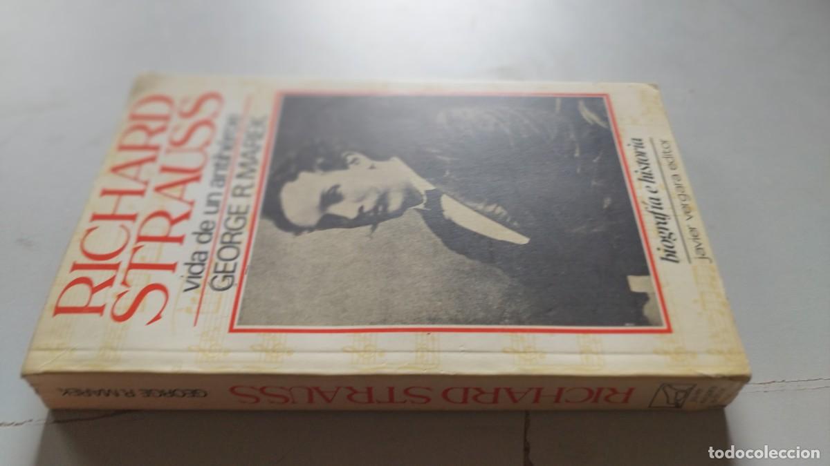 Libros de segunda mano: VIDA DE UN ANTIHEROE RICHARD STRAUSS / GEORGE R.MAREK / GV 25 / JAVIER VERGARA