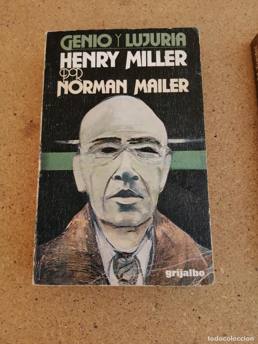 Libros de segunda mano: GENIO Y LUJURIA, HENRY MILLER (NORMAN MAILER)