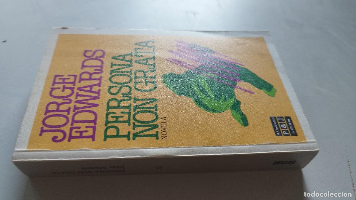 Libros de segunda mano: PERSONA NON GRATA / JORGE EDWARDS / GV 82 / PLAZA&JANES