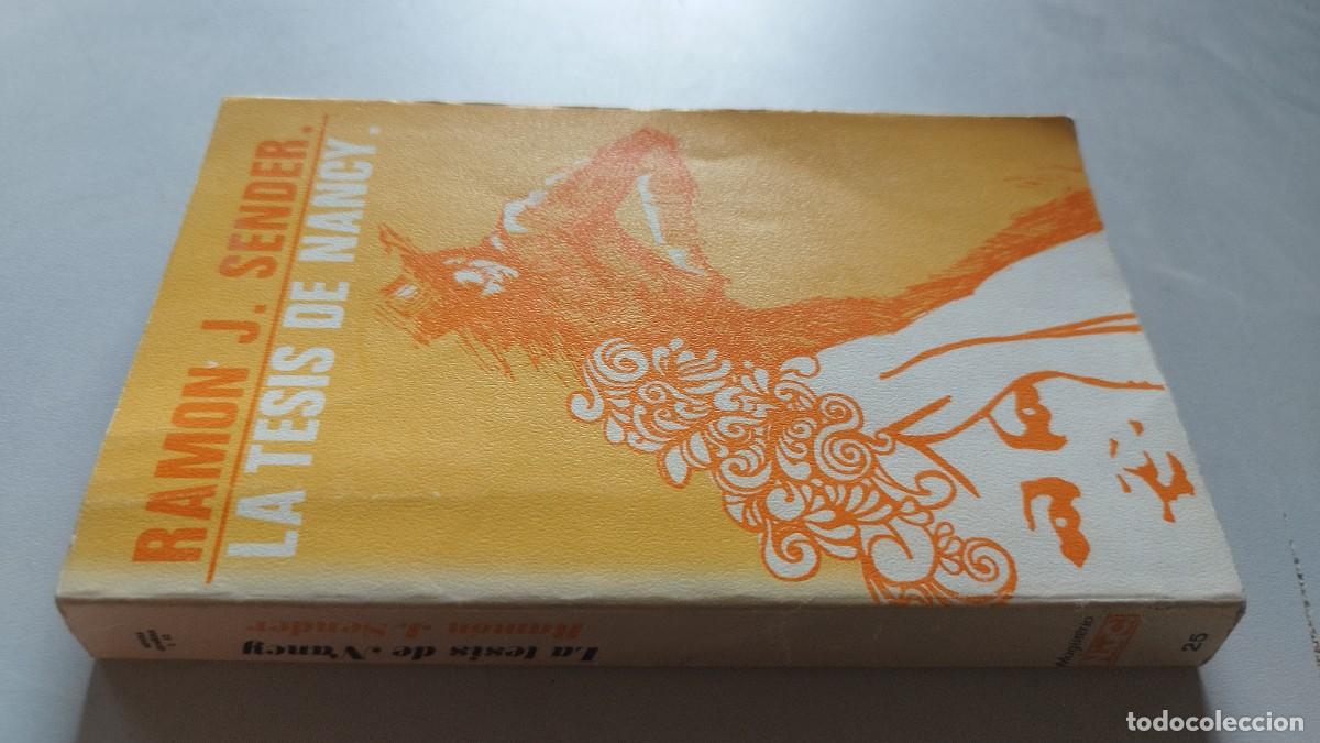Libros de segunda mano: LA TESIS DE NANCY / RAMON J.SENDER / GV 82 / NOVELAS Y CUENTOS