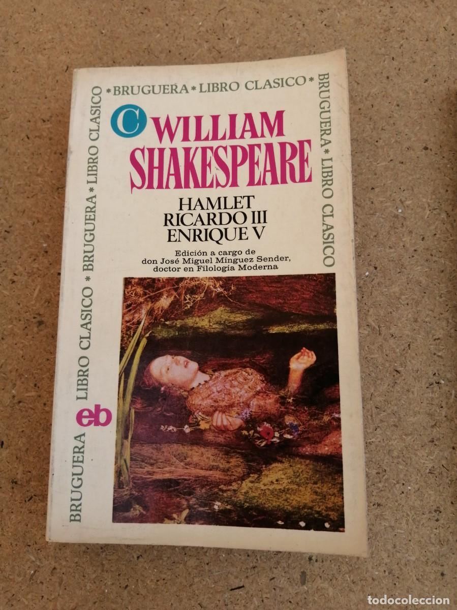 Libros de segunda mano: HAMLET - RICARDO III - ENRIQUE V (SHAKESPEARE)