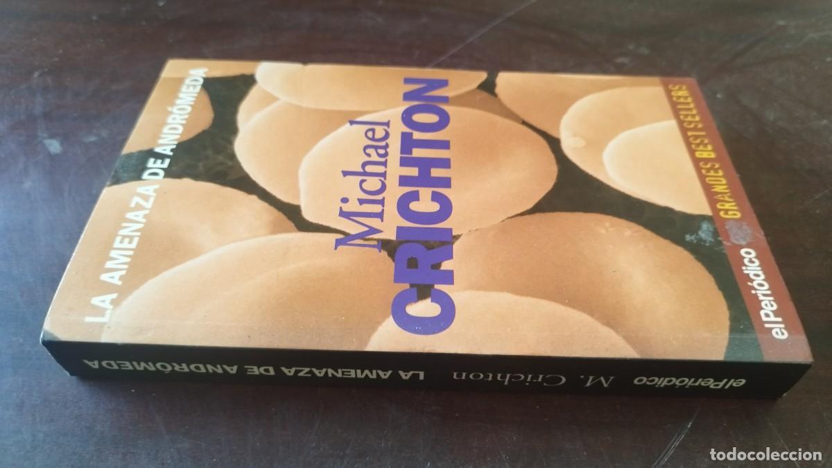 Libros de segunda mano: LA AMENAZA DE ANDROMEDA / MICHAEL CRICHTON / PU-SA-5 / PLAZA&JANES