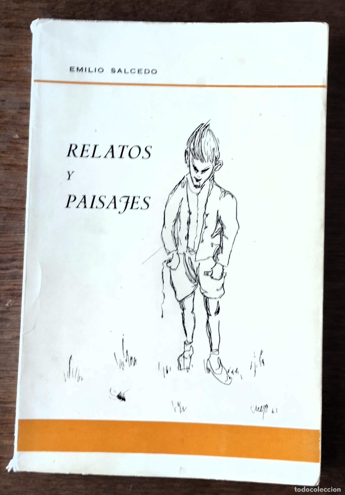 Libros de segunda mano: Francisco Fuentenebro, Relatos y paisajes, Salamanca, 1964. dedicado a mano