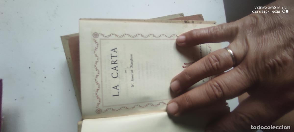 Libros de segunda mano: LA CARTA - W.SOMERSET MAUGBAM - JOSE JANE EDITOR
