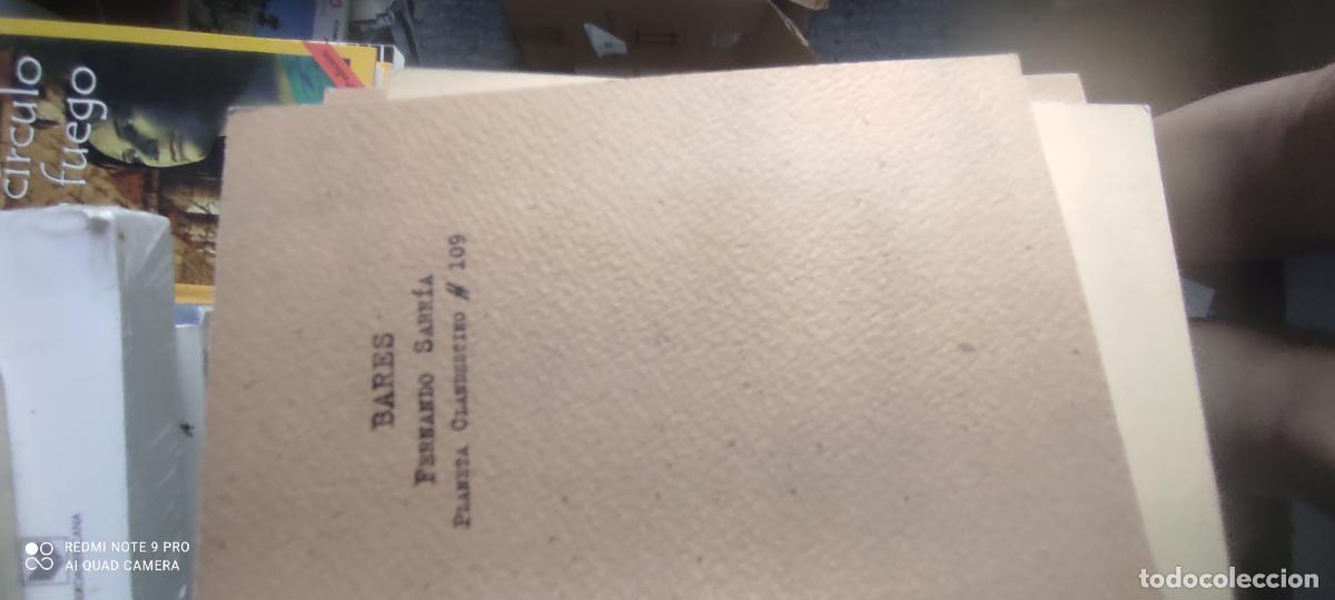 Libros de segunda mano: SARRIA, Fernando. - Bares.
