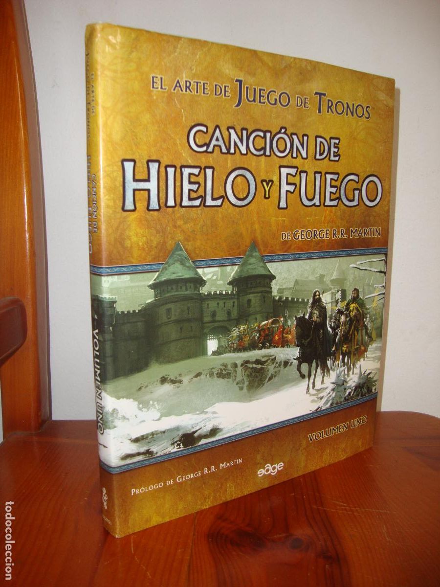 Second hand books: EL ARTE DE JUEGO DE TRONOS. CANCION DE HIELO Y FUEGO. VOLUMEN UNO (EDGE) - GEORGE R. R. MARTIN