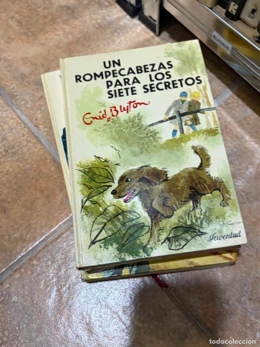 Libros de segunda mano: BLAS60E Un rompecabezas para los Siete Secretos, Enid Blyton, Juventud