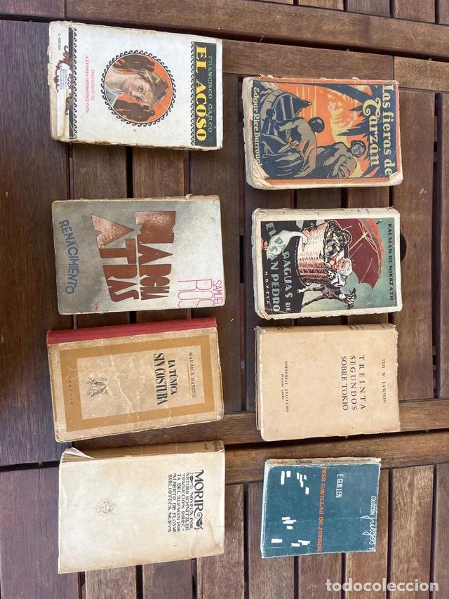 Libros de segunda mano: Lote 8 libros antiguos