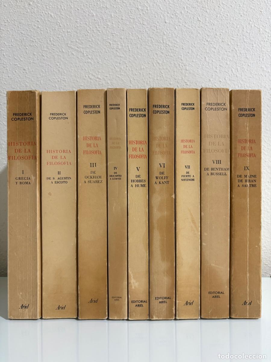 Libros de segunda mano: Copleston, F.: Historia de la filosof&iacute;a (9 vols.)